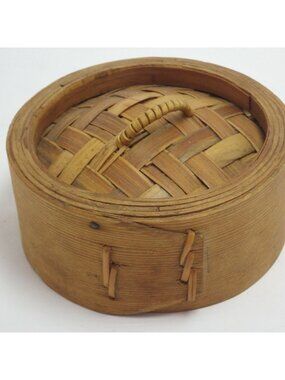 Dim Sum Bamboo Steamer Lid 4 inch